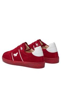 Weekend Max Mara Sneakersy Pacocolor 24157610946 Czerwony. Kolor: czerwony. Materiał: zamsz, skóra #2