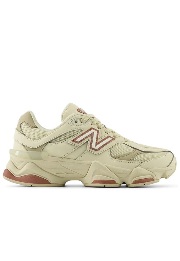 Buty dziecięce New Balance GC9060GC - beżowe. Okazja: na uczelnię, na co dzień. Kolor: beżowy. Materiał: guma, syntetyk, materiał. Szerokość cholewki: normalna. Sport: turystyka piesza