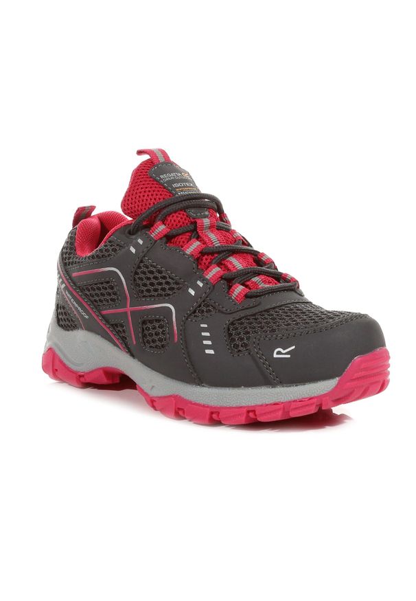 Buty trekkingowe dziecięce Vendeavour ES WP Regatta. Kolor: szary. Sport: turystyka piesza