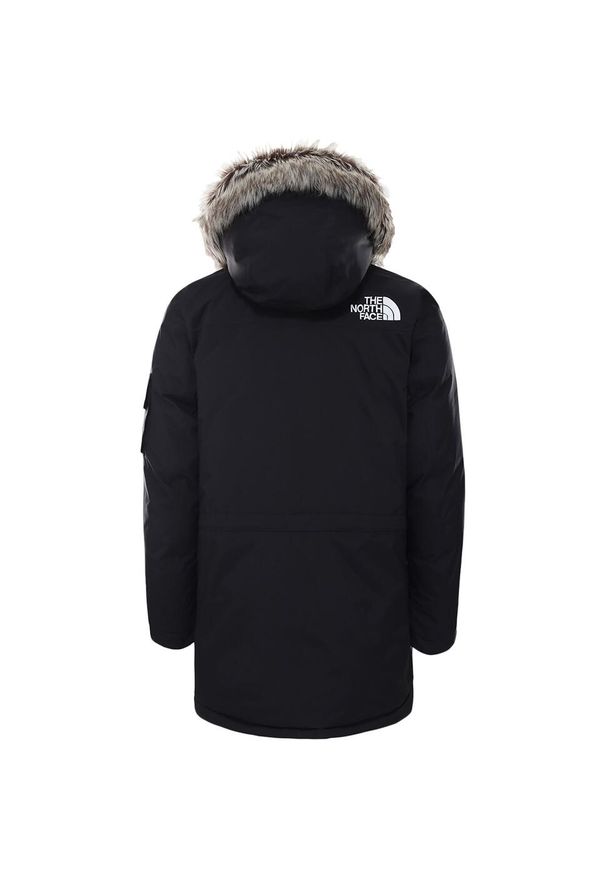 Kurtka turystyczna zimowa męska The North Face M Recycled Mcmurdo Parka. Kolor: czarny. Materiał: nylon. Sezon: zima
