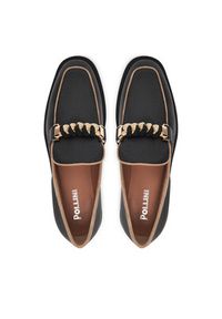 Pollini Loafersy SA10183G0NTD100A Czarny. Kolor: czarny. Materiał: skóra #3