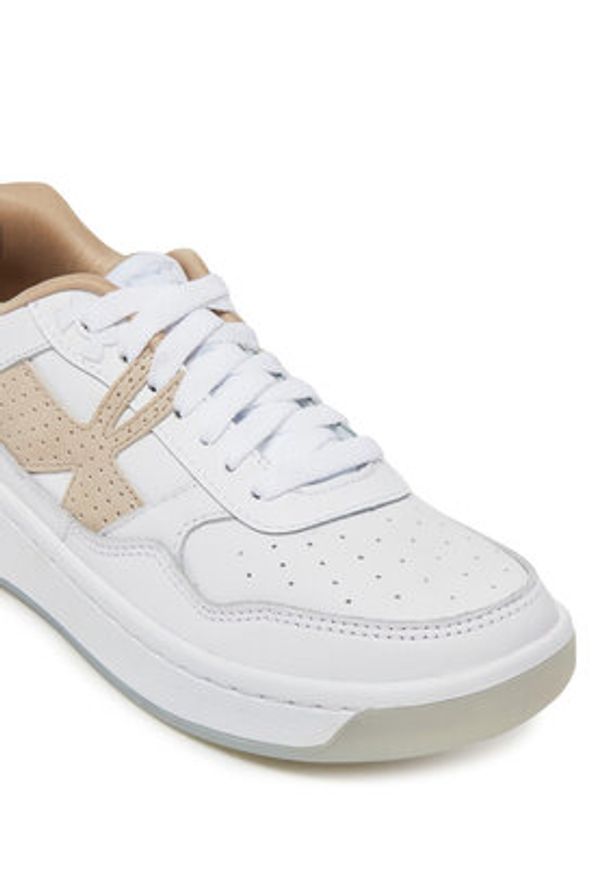 Under Armour Sneakersy UA W Court 96 Suede 3028766 Biały. Kolor: biały. Materiał: skóra, zamsz