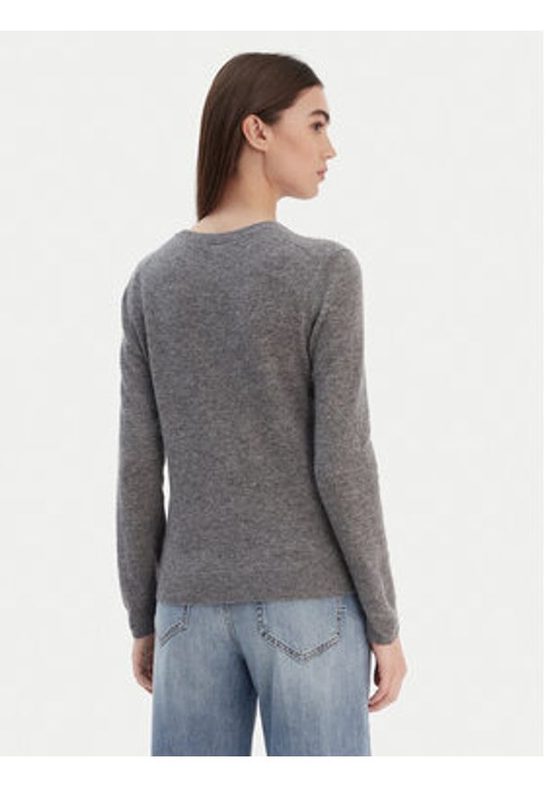 United Colors of Benetton - United Colors Of Benetton Sweter 1002D1K01 Szary Regular Fit. Kolor: szary. Materiał: wełna