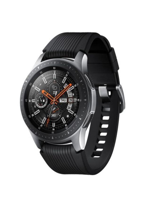 Smartwatch SAMSUNG Galaxy Watch 46mm Srebrny. Rodzaj zegarka: smartwatch. Kolor: srebrny