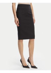 Rinascimento Spódnica ołówkowa CFC0128651003 Błękitny Regular Fit. Kolor: czarny. Materiał: syntetyk #1