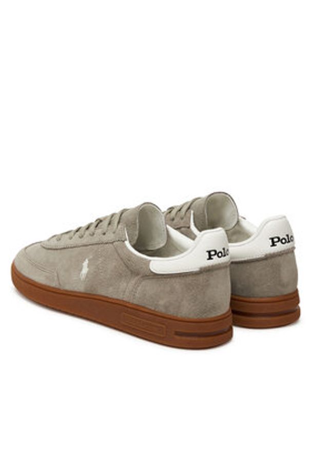 Polo Ralph Lauren Sneakersy 809978008002 Szary. Kolor: szary. Materiał: zamsz, skóra