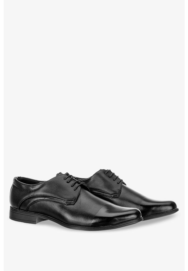 Casu - Czarne buty wizytowe casu mxc405. Kolor: czarny. Styl: wizytowy