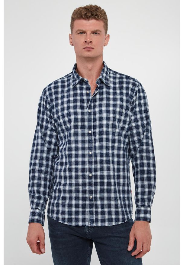 JOOP! Jeans - Koszula męska w kratę Hanck-W JOOP! JEANS