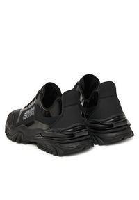 Versace Jeans Couture Sneakersy 79YA3SIB ZSC91 Czarny. Kolor: czarny. Materiał: materiał #6