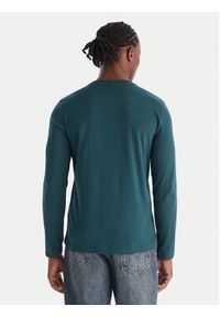 Robe di Kappa Longsleeve 631189W Zielony Slim Fit. Kolor: zielony. Materiał: bawełna. Długość rękawa: długi rękaw #4