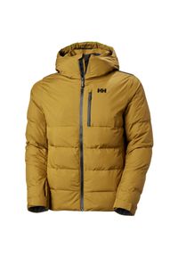 Kurtka z kapturem Helly Hansen Kvitfjell Race. Typ kołnierza: kaptur. Kolor: brązowy. Materiał: puch. Sezon: zima. Sport: narciarstwo #1