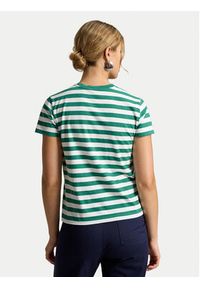 Polo Ralph Lauren T-Shirt 211B17779002 Zielony Regular Fit. Typ kołnierza: polo. Kolor: zielony. Materiał: bawełna #4
