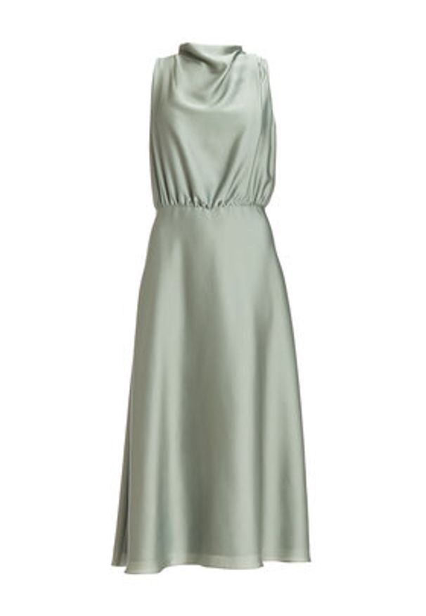 Swing Sukienka koktajlowa 5AI13700 Zielony Regular Fit. Kolor: zielony. Materiał: syntetyk. Styl: wizytowy