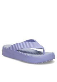 Crocs Japonki Getaway Groove Platform Flip 210700 Fioletowy. Kolor: fioletowy. Obcas: na platformie #5