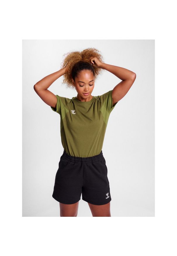 Koszulka damska Hummel Travel. Kolor: zielony