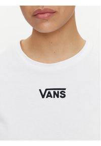 Vans T-Shirt Flying V Crew Crop Ii VN000GFF Biały Regular Fit. Kolor: biały. Materiał: bawełna #3