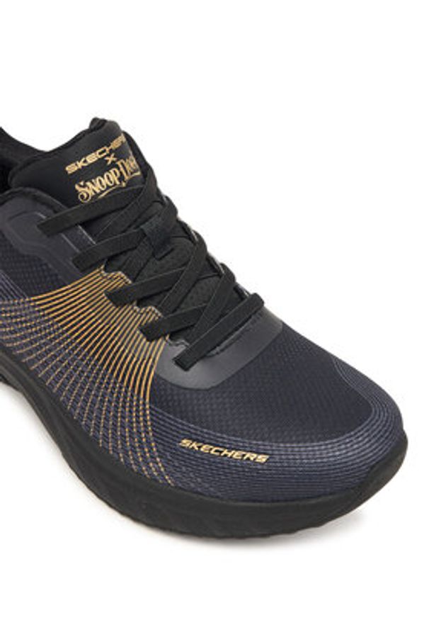 skechers - Skechers Sneakersy Snoop Dogg: Snoop Ace - Cyber Walker 186025/BKGD Czarny. Kolor: czarny. Materiał: materiał