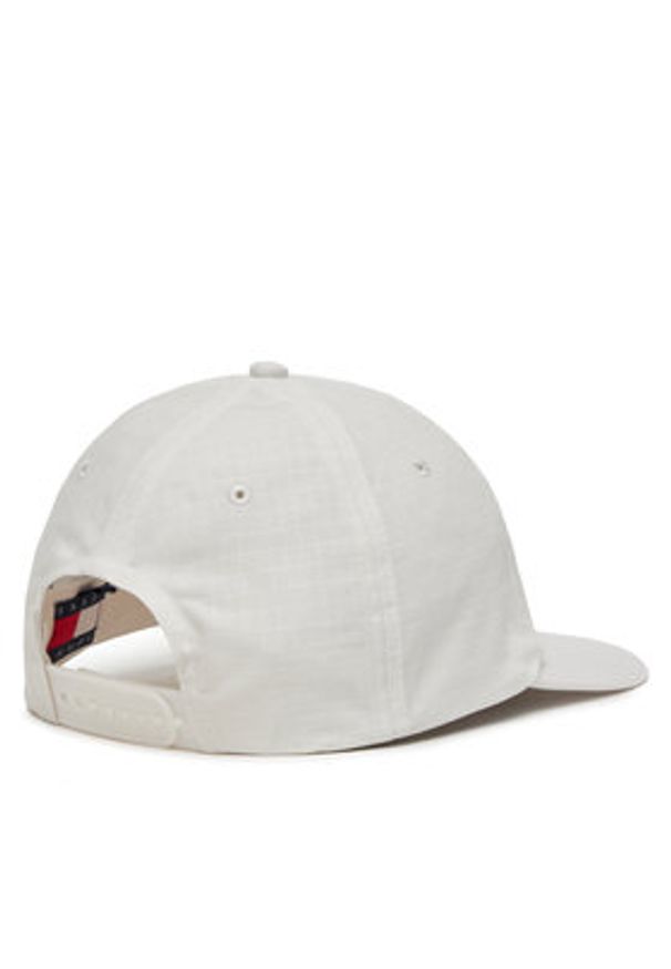 Tommy Jeans Czapka z daszkiem Tjm Crest Cap AM0AM13286 Biały. Kolor: biały. Materiał: bawełna, materiał
