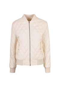 Damska nylonowa kurtka diamentowa Urban Classics GT. Kolor: biały. Materiał: nylon. Sezon: zima #1