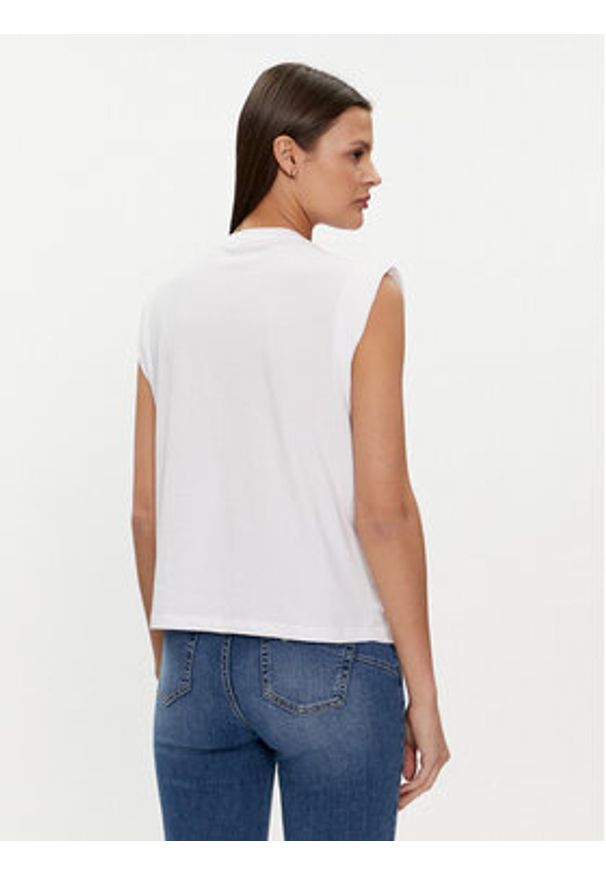 Liu Jo T-Shirt MA4332 J5003 Biały Regular Fit. Kolor: biały. Materiał: bawełna