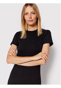 Herskind Sukienka codzienna Haily 4401770 Czarny Slim Fit. Okazja: na co dzień. Kolor: czarny. Materiał: wiskoza. Typ sukienki: proste. Styl: casual
