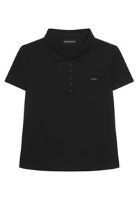 Guess Polo W5GP73 KCYR1 Czarny Regular Fit. Typ kołnierza: polo. Kolor: czarny. Materiał: bawełna #8