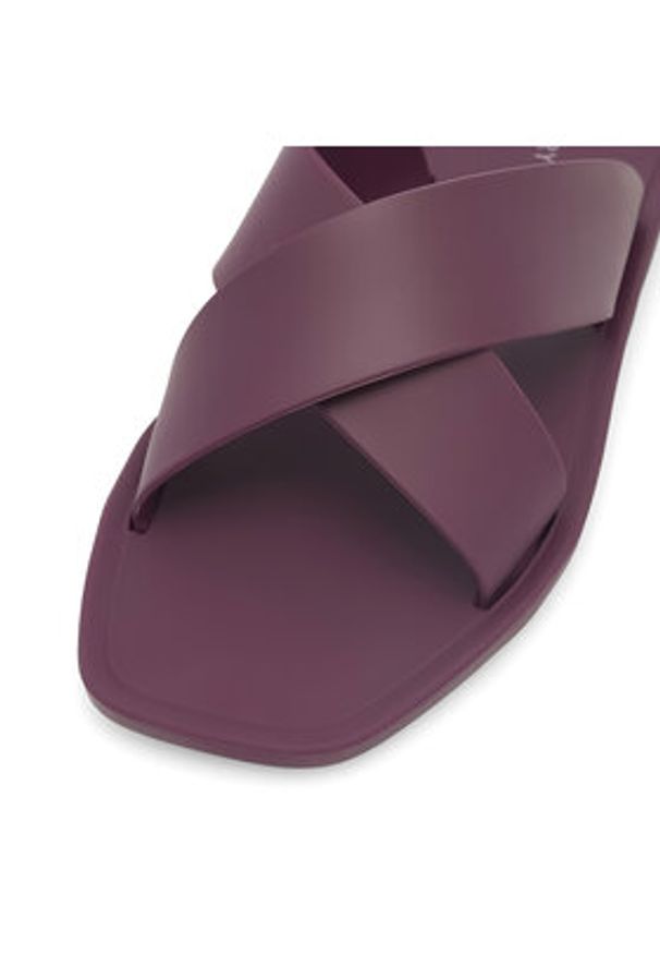 Jenny Fairy Klapki CT1011-8B Bordowy. Kolor: czerwony. Materiał: syntetyk