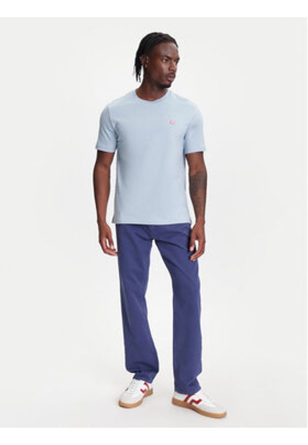 United Colors of Benetton - United Colors Of Benetton T-Shirt 3MI5J1AF7 Niebieski Regular Fit. Kolor: niebieski. Materiał: bawełna