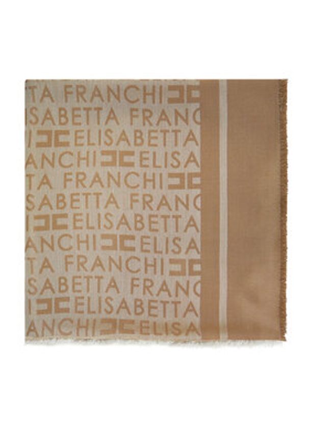 Elisabetta Franchi Chusta SC-01F-51E2-V150 Brązowy. Kolor: brązowy. Materiał: materiał, wiskoza