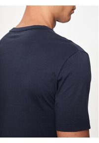 GANT - Gant T-Shirt Logo 2005143 Granatowy Regular Fit. Kolor: niebieski. Materiał: bawełna