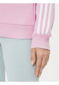 Adidas - adidas Bluza Essentials 3-Stripes IM0213 Różowy Regular Fit. Kolor: różowy. Materiał: bawełna #6