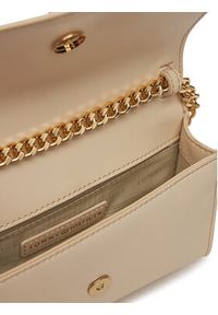 TOMMY HILFIGER - Tommy Hilfiger Torebka Th Heritage Mini Crossover Chain AW0AW17222 Beżowy. Kolor: beżowy. Materiał: skórzane #4