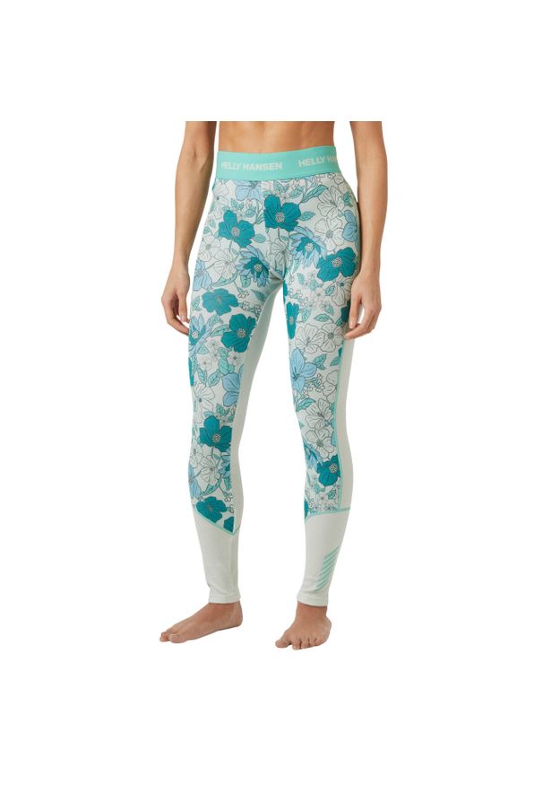 Damskie legginsy Helly Hansen Lifa Midw. Kolor: zielony. Sport: turystyka piesza