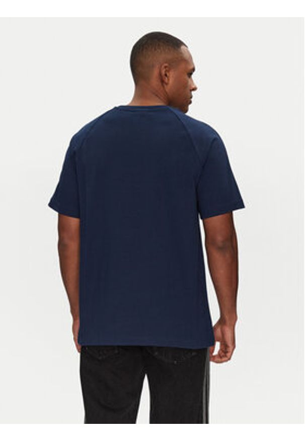 Adidas - adidas T-Shirt Premium Essentials JD3279 Granatowy Loose Fit. Kolor: niebieski. Materiał: bawełna