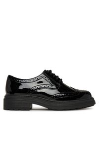 Clarks Oxfordy Orinoco3 Derby 26183171 Czarny. Kolor: czarny. Materiał: skóra, lakier