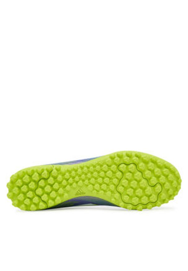 Adidas - adidas Buty do piłki nożnej F50 Club Turf Boots JI0026 Fioletowy. Kolor: fioletowy. Materiał: skóra