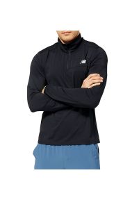 Bluza New Balance MT23227BK - czarna. Kolor: czarny. Materiał: poliester, materiał. Sport: fitness #1