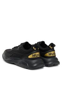 Hugo - HUGO Sneakersy Leon 50536960 Czarny. Kolor: czarny. Materiał: materiał #6