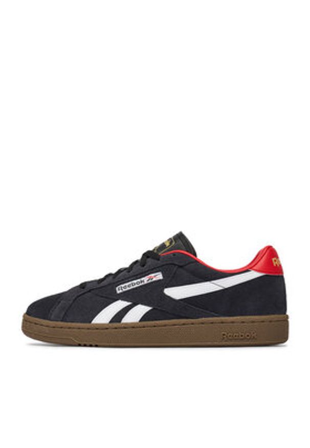 Reebok Sneakersy EO-CLUB C GROUNDS UK 100256208 Czarny. Kolor: czarny. Materiał: zamsz, skóra. Model: Reebok Club