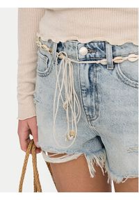 only - ONLY Szorty jeansowe Zuma 15349510 Niebieski Regular Fit. Kolor: niebieski. Materiał: bawełna #4