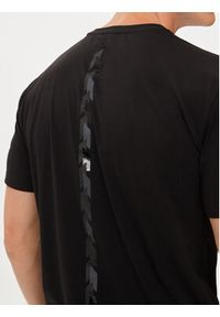 EA7 Emporio Armani T-Shirt 3DPT36 PJULZ 1200 Czarny Regular Fit. Kolor: czarny. Materiał: syntetyk