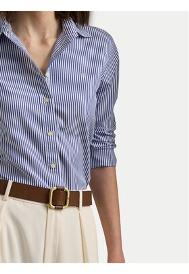 Lauren Ralph Lauren - LAUREN RALPH LAUREN Koszula 200859048001 Niebieski Regular Fit. Kolor: niebieski. Materiał: bawełna