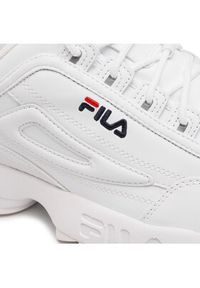 Fila Sneakersy Disruptor Low Wmn 1010302.1FG Biały. Kolor: biały. Materiał: skóra #5