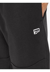 Puma Spodnie dresowe Downtown 621287 01 Czarny Regular Fit. Kolor: czarny. Materiał: bawełna #5