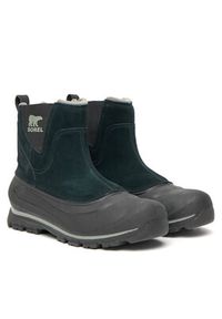 sorel - Sorel Śniegowce Buxton Pull On Wp 24 2084911010 Czarny. Kolor: czarny. Materiał: zamsz, skóra #6