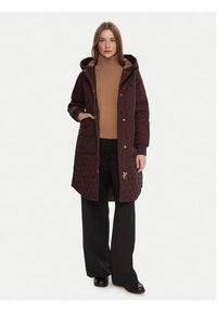 Barbour Kurtka przejściowa LQU1838RE96 Bordowy Regular Fit. Kolor: czerwony. Materiał: syntetyk #6