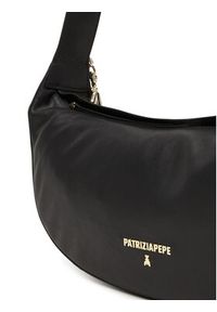Patrizia Pepe Torebka 8B0274 L164 K103 Czarny. Kolor: czarny. Materiał: skórzane #5