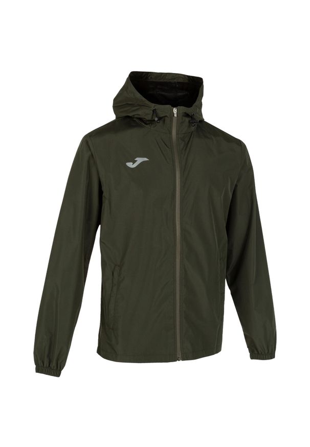 Kurtka uniwersalna męska Joma Elite Vii Rain Jacket. Typ kołnierza: kaptur. Kolor: zielony, wielokolorowy