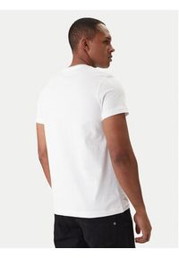 Versace Jeans Couture T-Shirt 80GAHE02 CJ00E Biały Regular Fit. Kolor: biały. Materiał: bawełna #3