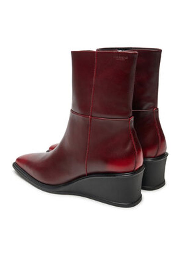 Vagabond Shoemakers Botki Aino 5829-018-47 Czerwony. Kolor: czerwony. Materiał: skóra